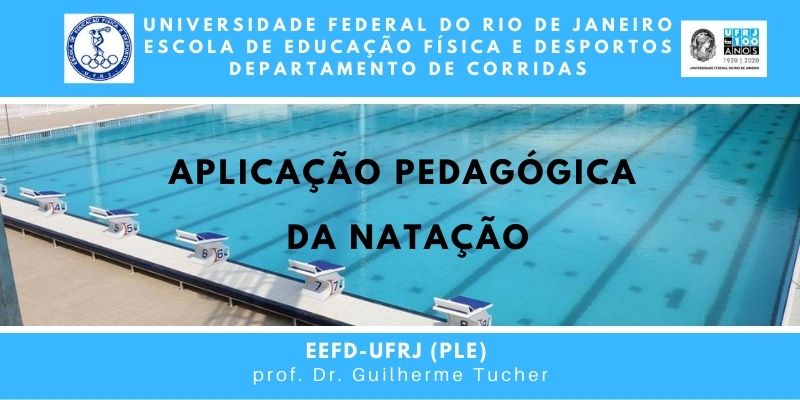 Aplicação pedagógica da natação