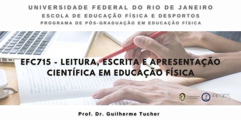 leitura, escrita e apresentação científica