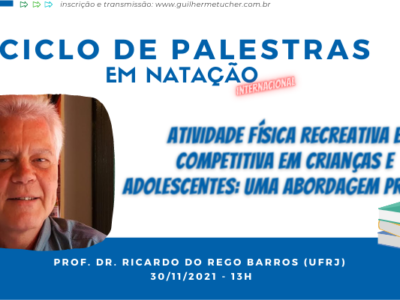 IX Ciclo de Palestras em Natação – 30/11/2021