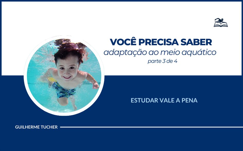 criança na adaptação ao meio aquático