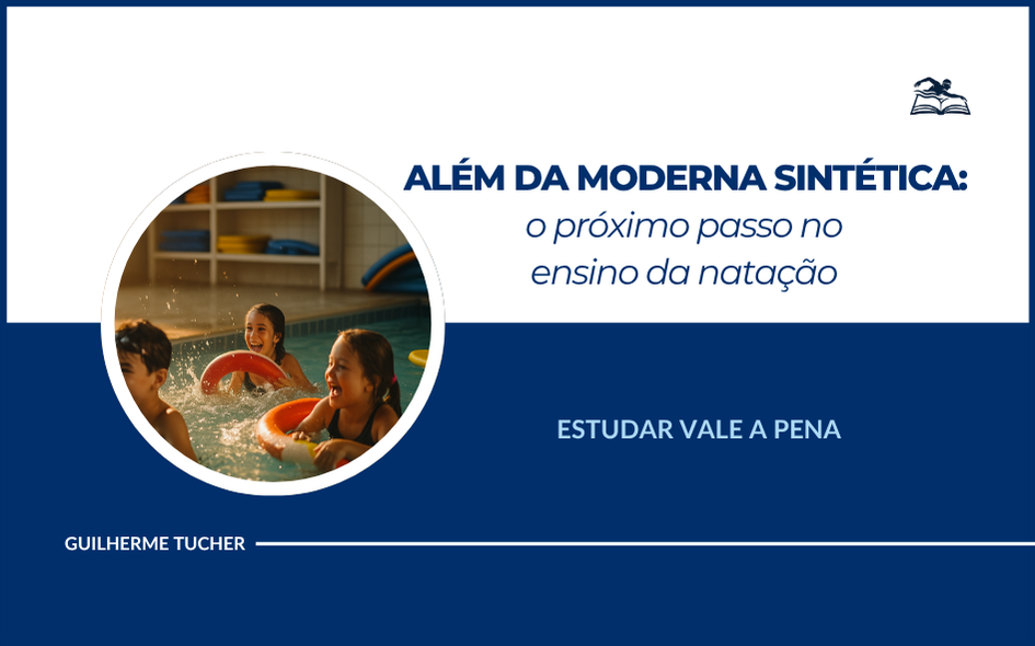 crianças aprendendo natação