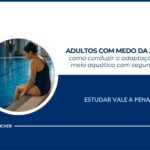 adulto com medo de fazer aula de natação
