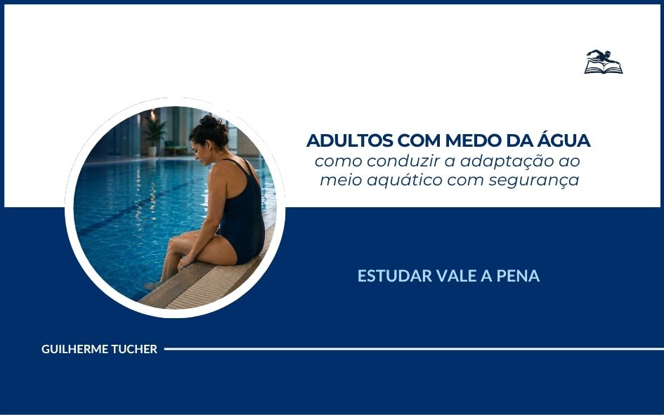 adulto com medo de fazer aula de natação