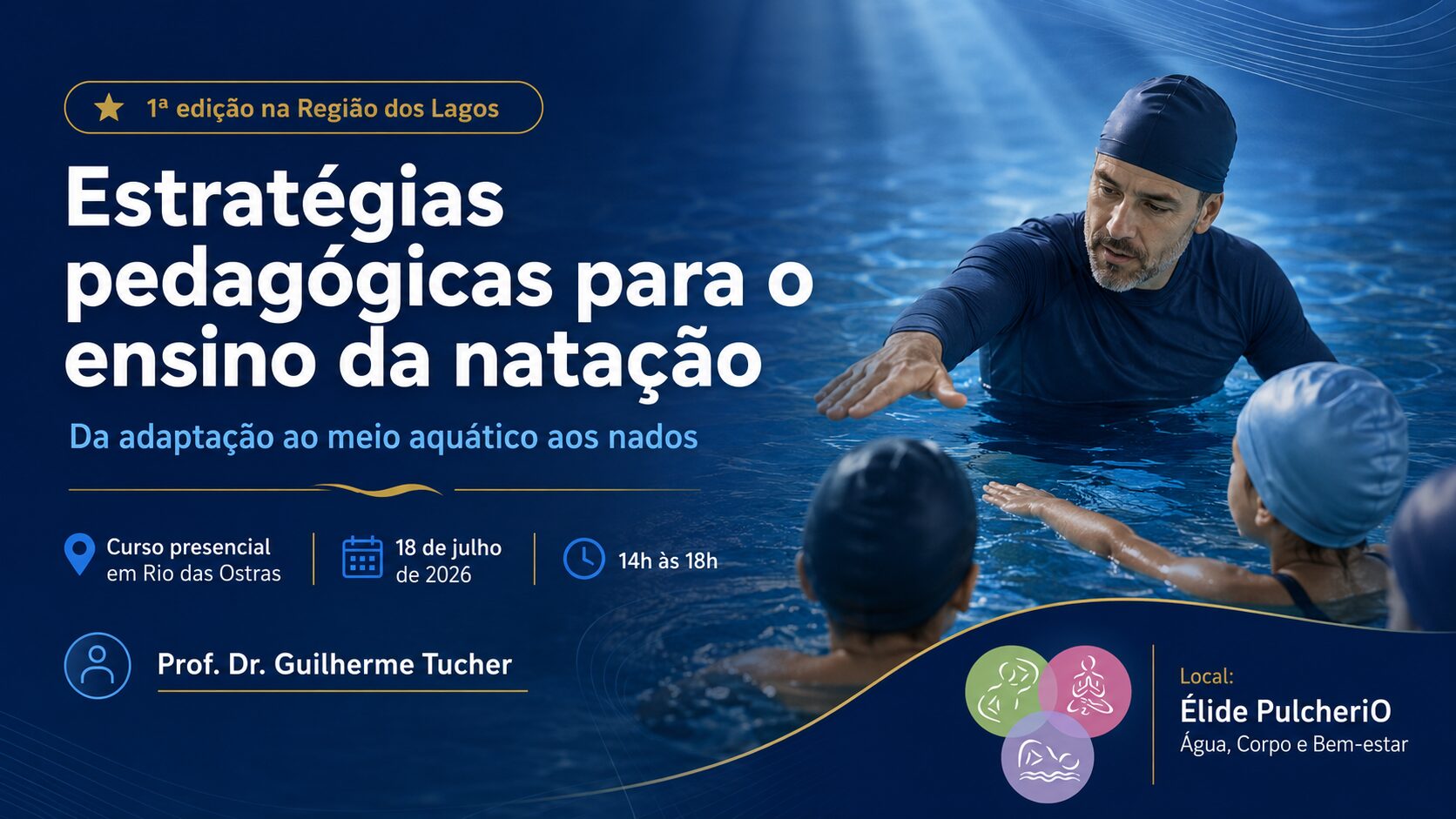 curso natação em Rio das Ostras
